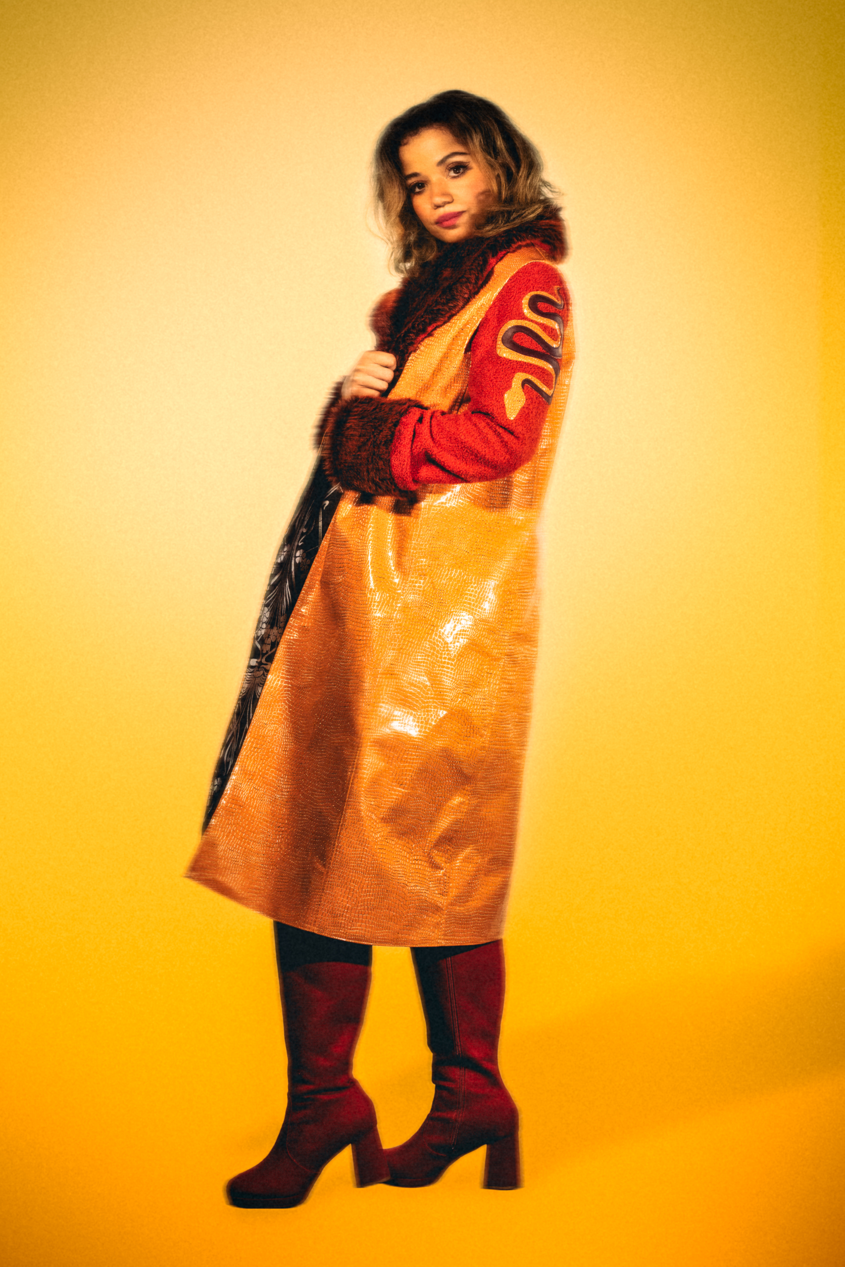 Voodoo Sunset Maxi Coat